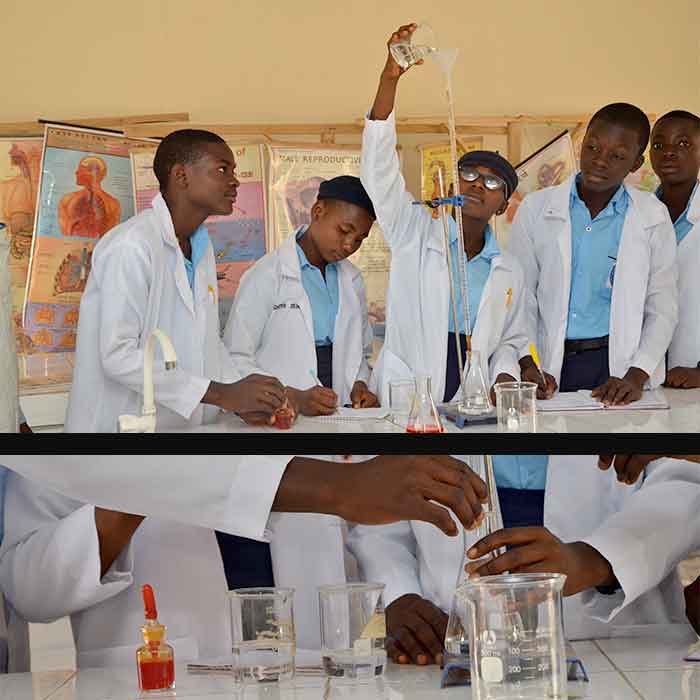 Students-in-the-Laboratory-Ameewua-Model-College